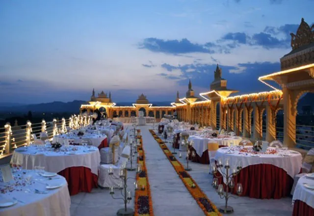 Royal baraat and destination wedding celebration in Udaipur