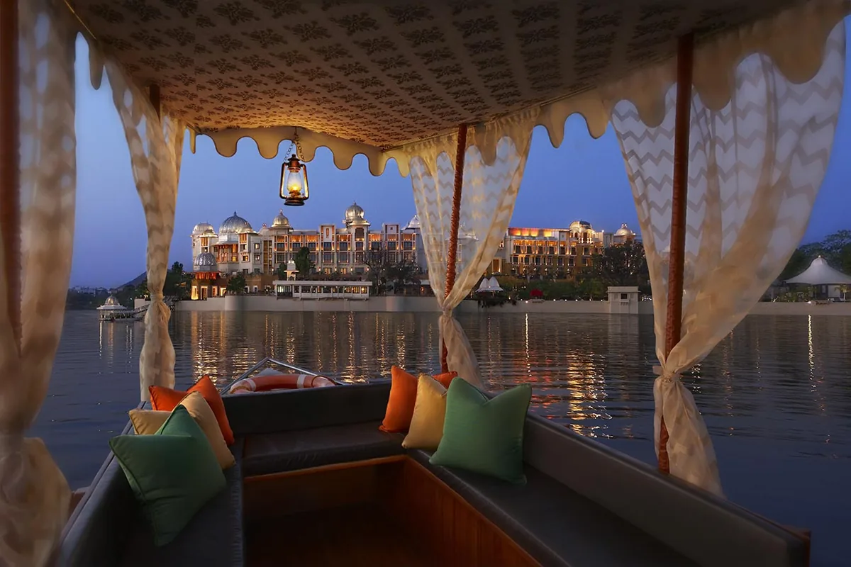 Taj Lake Palace Udaipur destination wedding venue on Lake Pichola